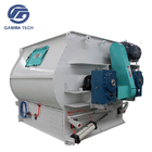 1ton/ Batch Double Shaft Grinder Animal Feed Mixer Machine For Cattle Feed 2 Cbm